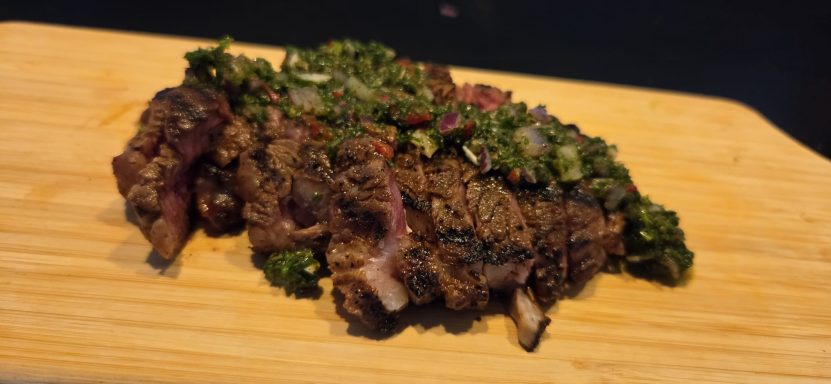Rib-eye met Chimmi Churri